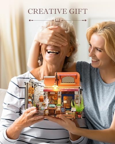 Rolife Bookstore DIY Miniature Dollhouse Kit Creative Gift for Adults - Image 6