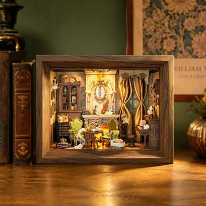 Glimmer Hall DIY Miniature House Shadow Box Kit - Image 3
