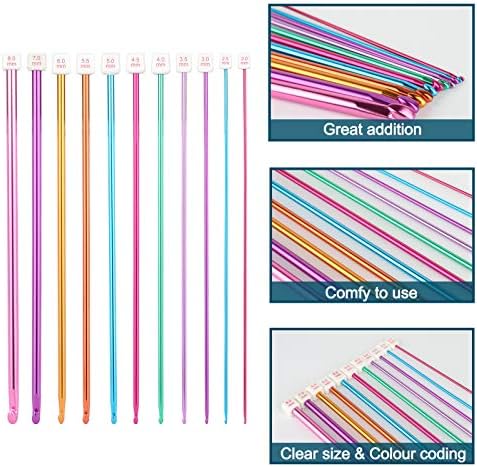 Coopay Complete Tunisian Crochet Hooks Set, Knitting & Crochet Supplies - Image 2