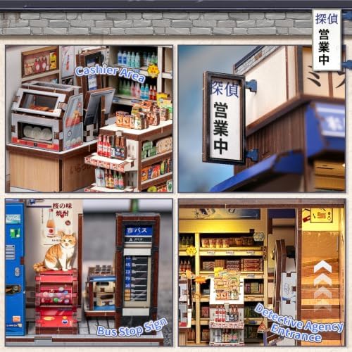 Book Nook Kit for Adults Beginner Friendly (Convenience Store) - Image 5