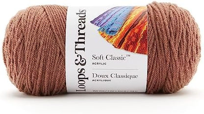 MICHAELS Bulk 12 Pack: Soft Classic™ Solid Yarn by Loops & Threads® - Image 6