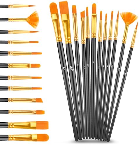 Caliart 72 Colors Acrylic Paint Set with 12 Brushes - Image 5