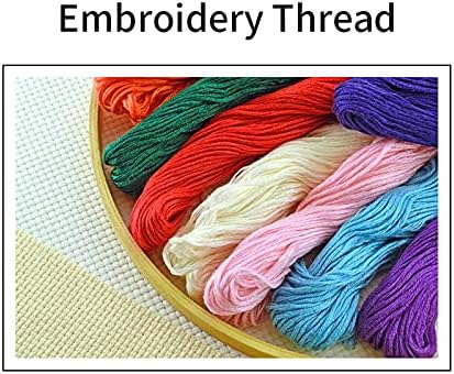 Joyhoor Cross Stitch Kits for Beginners Stamped Cross-Stitch Supplies Needlework preprint Embroidery Kits for Adults DIY Needlepoint Kit Embroidery Patterns 11CT-Underwater sea Turtle 18x18 inch - Image 4