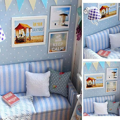 DIY Miniature Dollhouse Kit with Furniture Plus Dust Proof - Image 4