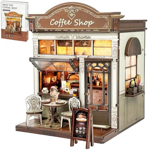 Book Nook Kit, DIY Miniature House Dollhouse Kit for Adults and Teens by Unknown