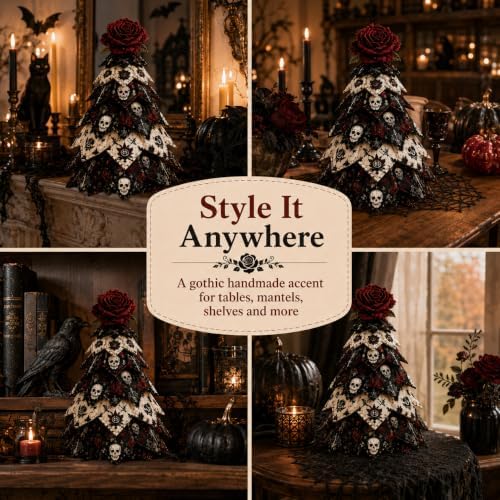2026 New Christmas & Halloween DIY Quilted Fabric Tree Kit, 3D Layered Sewing Craft Set for Beginners, Christmas Tree Quilt Kit, Handmade Tabletop Holiday Decor, Gift for Craft Lover - Image 6