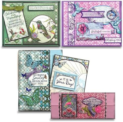 Paper Wishes – Stained Glass Kit for Card Making & Scrapbooking, Also for Gifts and All Your DIY Crafting, Art & Creative Projects - Inspiration at Your Fingertips – Made in USA - Image 6