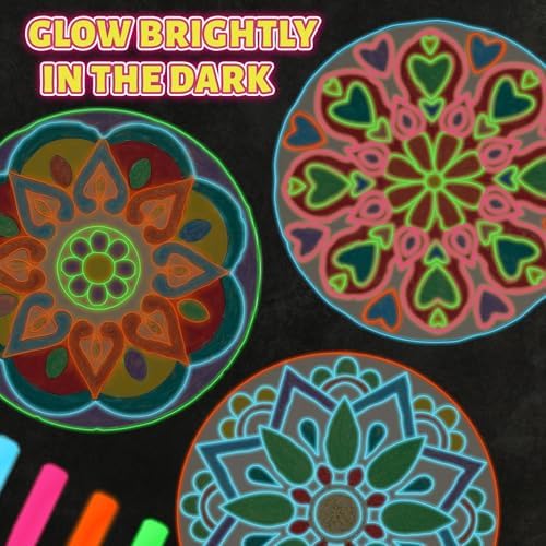 12 Pcs Wooden Mandala Painting Set, Painting Art Craft Kits for Kids Adults - Image 7