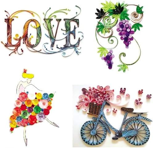 Konsait 20 Pack Paper Quilling Accessories Kit - Quilling Supplies for Adults - DIY Drawing Handcraft - Image 6