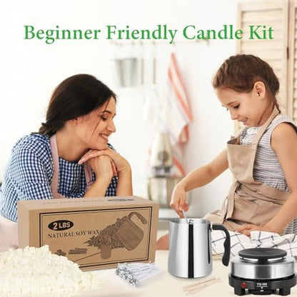 SAEUYVB Candle Making Kit with Wax Melter,Candle Wax for Candle Making - Image 5
