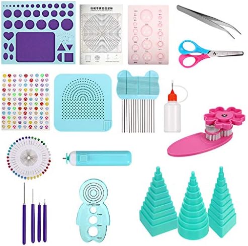 MDLUU Paper Quilling Kit with 1860 Strips and Quilling Tools and Storage Box, Paper Quilling Craft Great for DIY Learning Class, Home Decoration, Birthday Gift - Image 4