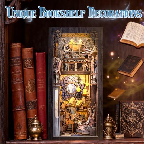 Fsolis Book Nook Kit, Booknook Magic (Nebula Common Room) - Image 5