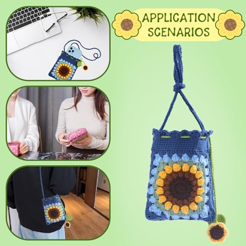 Pnytty Crochet Kit for Beginners, Crochet Starter Kit for Bag DIY Making - Image 6