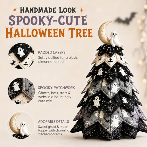 Daily Partner DIY Halloween Quilted Fabric Tree Kit - Image 4