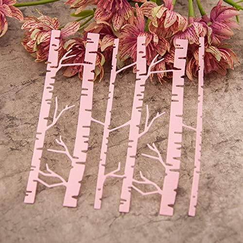 Trees Cutting Dies Handmade DIY Paper Cards Album Decoration Stencils Template Embossing for Card Scrapbooking Craft (Forest) - Image 3