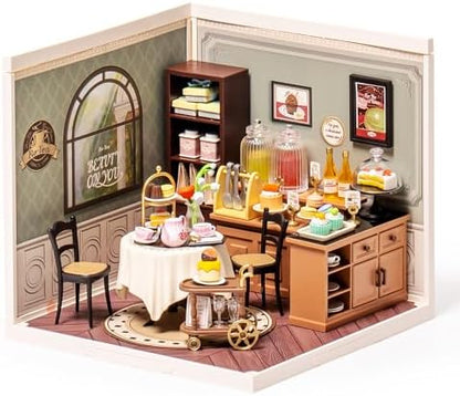 Super Creator-Mini Blocks Model Building Set for Adults, Miniature Plastic House Kit Super Store-Building Blocks Toys for Adults, DIY Crafts/Hobbies for Adults (Sweet Sips Tea) - Image 4