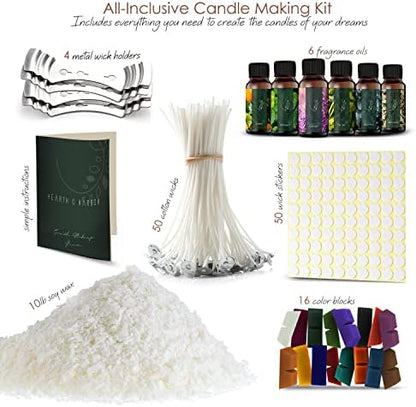 Hearth & Harbor Organic Candle Wax, Premium 10 lb Soy Wax for Candle Making - Image 2