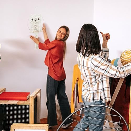 ORIGACH DIY Macrame Owl Wall Hanging Tapestry Kit - Image 6