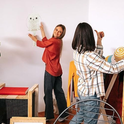 ORIGACH DIY Macrame Owl Wall Hanging Tapestry Kit - Image 6