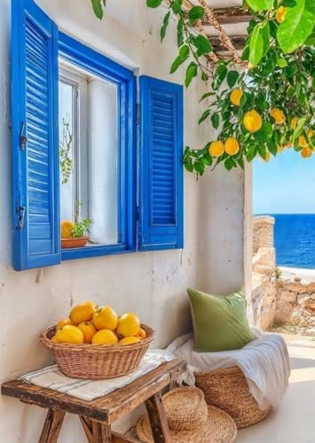 ZRIZQ Paint by Numbers Kit for Adults Beginner,Lemon Tree,16x20 by ZRIZQ