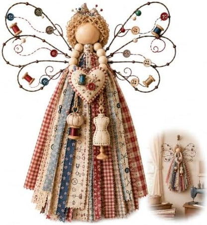 JMHKKUJ Angel Fabric Hanging DIY Kit, Macrame Wall Weaving Craft by Unknown