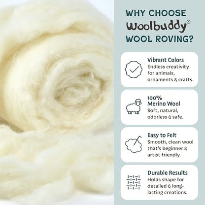 Woolbuddy Needle Felting Starter Kit (Elf) for Beginner & Adults with Tool - Image 6