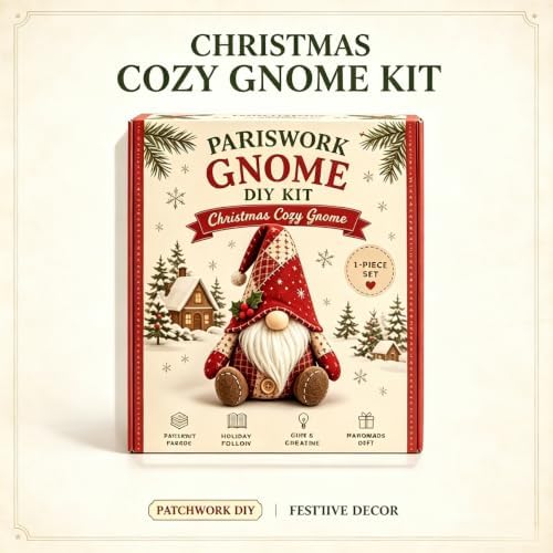 DIY Patchwork Animal Kit,Make Your own Cute Animals; Christmas Elf Patchwork Kit; Suitable for Adults and Beginners as a Sewing Project; Perfect for Home Decor and Gifts (Yellow Bee) - Image 2