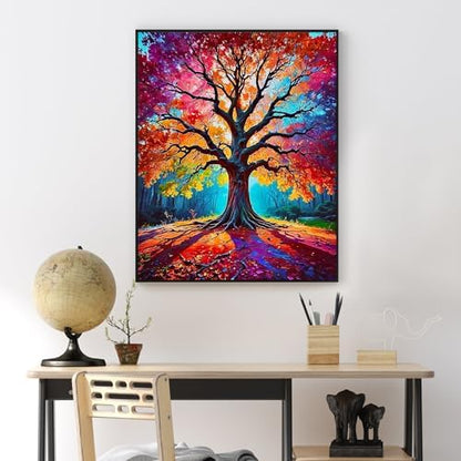 Tree of Life Paint by Numbers Kit for Adults Without Frame 16x20 IN - Image 6