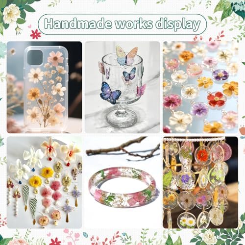 Anergoo UV Resin kit with Light 200g Crystal Clear&Low Odor,24W Uv Resin Light,Silicone Mat, Epoxy Resin Hard, Starter Kit for Jewelry - Image 6