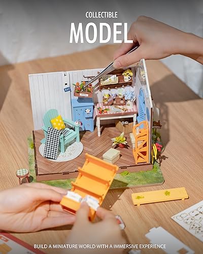Rolife Greenhouse DIY Miniature Dollhouse Kit Creative Gift for Adults - Image 5