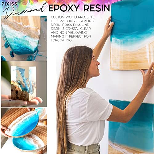 Pixiss Epoxy Resin for Molding and Casting (Crystal Clear, 8 oz) - Image 2