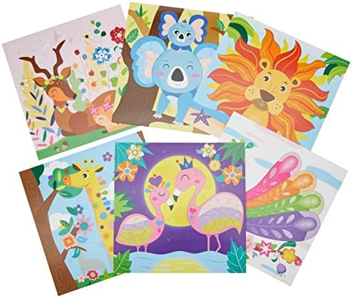 C.S. Kids DIY Paper Quilling Arts & Crafts Gifts - Animal Kingdom | 3D Design Kits for Kids, Make Your Own Art (Strips & Tools Included) - Image 3
