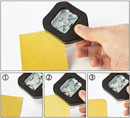 QIQQIKIN Corner Hole Punch 4mm Circle Cutter Punch +R5mm+R10mm 3-Way Corner Rounder Paper Punch,Cardstock,Laminator,Photocards,Scrapbooking,Die Cuts for Card Making,Junk Journal Supplies Clearance - Image 4