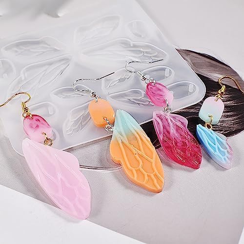 Attuslla Silicone Resin Earring Molds with Jump Rings for DIY Jewelry Making, Pendant, Earrings - Image 7