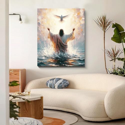 BAWKENTON Jesus Paint by Numbers for Adults and Kids - Image 2