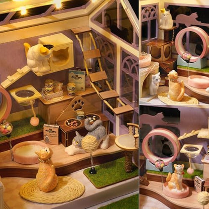 DIY Miniature Dollhouse Kit with Furniture Plus Dust Proof & Music Movement - Image 6