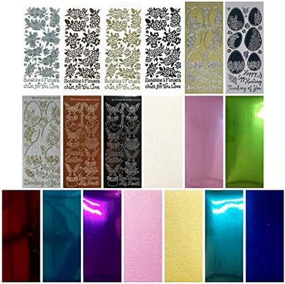 Paper Wishes – Dazzles Stickers Collection | Unique Stickers for Scrapbooking, Cardmaking, Gifts and All of Your DIY Crafting, Art and Creative Projects - Inspiration at Your Fingertips by PaperWishes