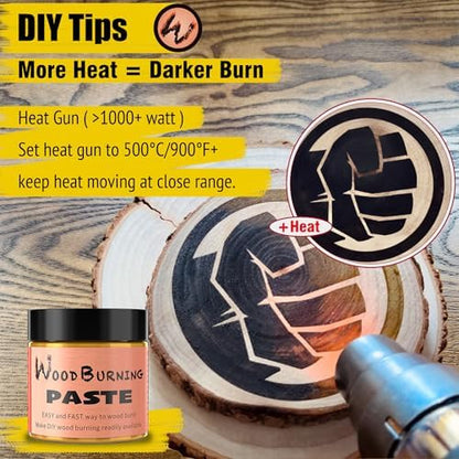 LAOBIAO Wood Burning Paste & Beeswax Kit - Image 5