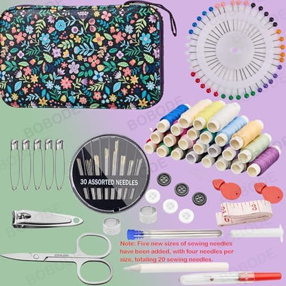 Bobode 140PCS Travel Hand Sewing Kit with Needle and Thread Set - Image 3