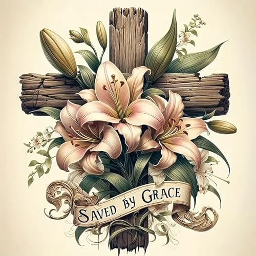 DYAIANGMU Flower Stamped Cross Stitch Kit for Adults 13.7x13.7 inches by Unknown
