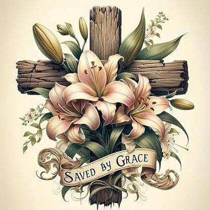 DYAIANGMU Flower Stamped Cross Stitch Kit for Adults 13.7x13.7 inches by Unknown