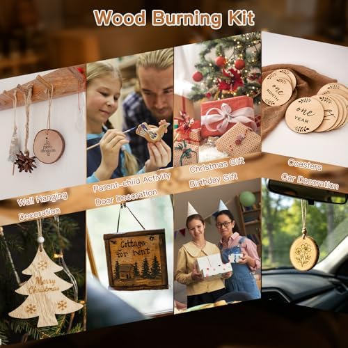 Wood Burning Kit - All-in-One Wood Burning Tool Pen Wood Burner Kit - Image 6