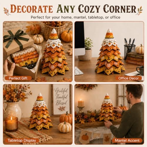 Daily Partner DIY Halloween Quilted Fabric Tree Kit - Image 7