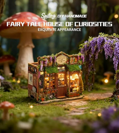 Spilay DIY Miniature House Kit for Adults, Miniature Dollhouse Kit - Image 4