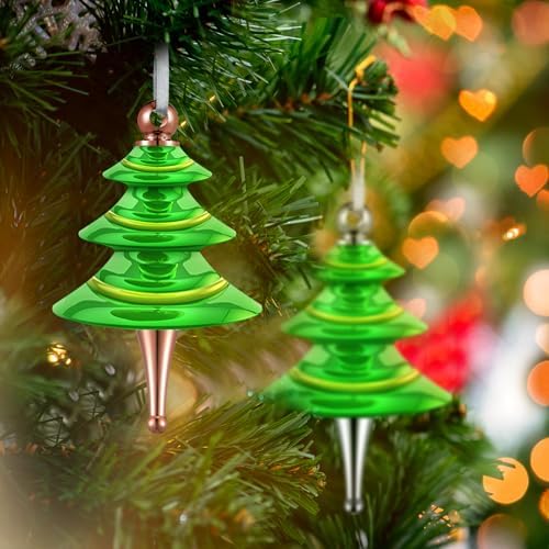 CroBlissful 20 Set Christmas Tree Ornament Woodturning Kit, Multicolor - Image 2