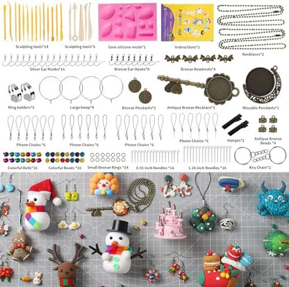 Polymer Clay 85 Colors, Modeling Clay for Kids, Oven Bake Molding Clay Kit - Image 3