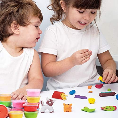 Cutedeer Air Dry Clay Kit, 36 Colors Modeling Clay for Kids, Soft Squishy Molding with Sculpting Tools and Tutorials, Arts Crafts Gift for Boys Girls - Image 2