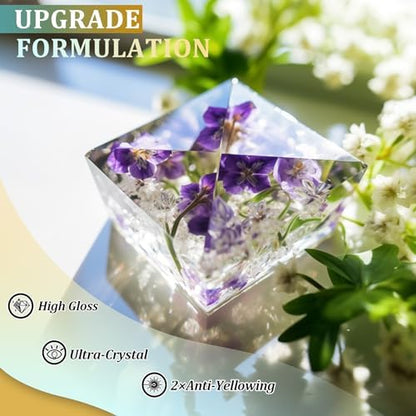 2 Gallon Epoxy Resin Kit, Crystal Clear, Self-Leveling, 1:1 Mix - Image 4