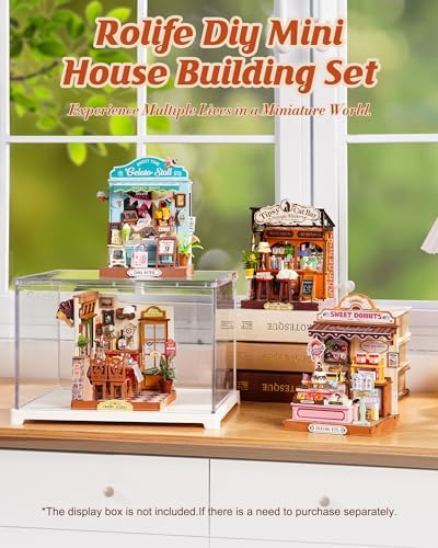 Rolife Sweetie's Donut Shop DIY Miniature House Kit - Image 7