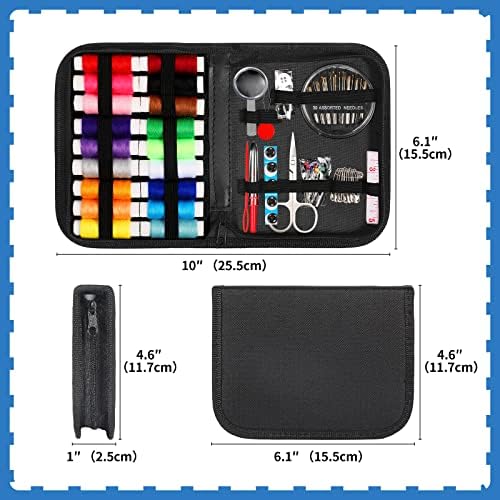 Sewing Kit for Adults,Marcoon Needle and Thread Kit with Sewing Supplies and Accessories Contains Scissors, Measure Tape,Seam Ripper,Suitable for Home, Travel, Beginner, Emergency - Image 5